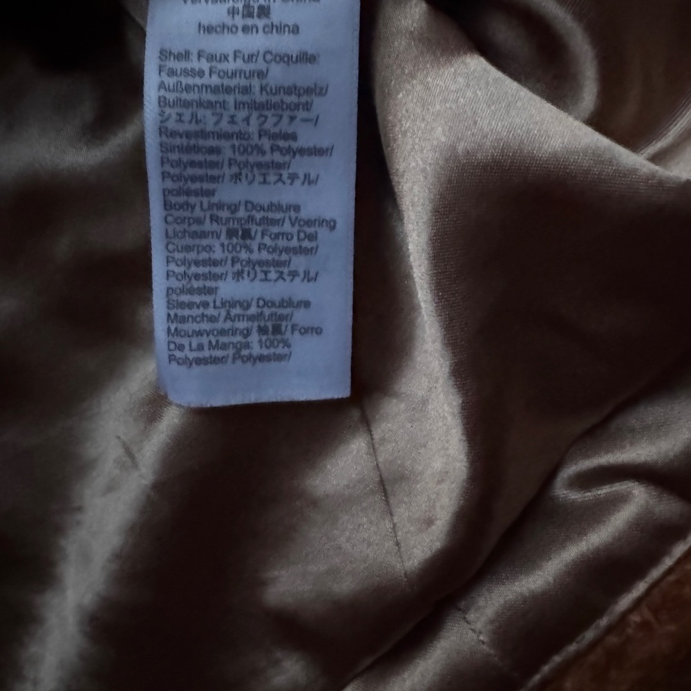 J. Crew Teddy Sherpa Jacket In Adobe Clay Size XS ba527 Sold Out Online - Picture 4 of 4